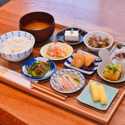 昼の豆皿定食