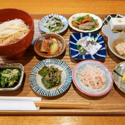 《夏季限定》豆皿と素麺のセット